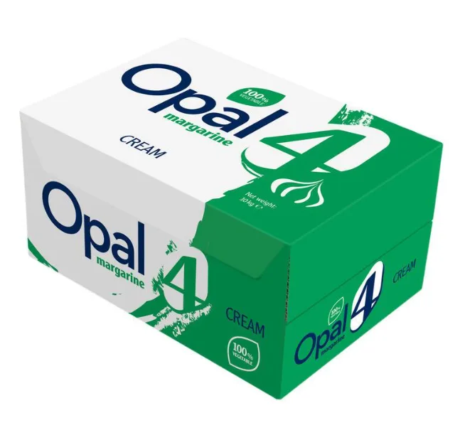 מרגרינה בלגית "4" לבצק פריך 2.5ק"ג*4יח' -Opal4 Cream